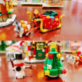 Miniatyrbilde 4 av 9: 788 stk. LOZ Mini Blocks Arkitektur God Jul Hus Julenissen Snømann Tre Hjort Byggeklosser Lekebrikker Gave til Barn 1224-with box