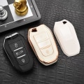 Miniatyrbild 2 av 9: Nytt TPU Bil Fjärrnyckel Fodral Skal För Peugeot 308 408 508 2008 3008 4008 5008 Citroen C4 C4L C6 C3-XR Picasso DS3 DS4 DS5 Grey