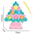 Miniatyrbild 1 av 11: Julgran Santa snögubbe Ornament God Jul Dekorationer För Hemmet Julgransprydnad Navidad Natal PEACOCK BLUE