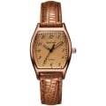 Miniatyrbillede 6 af 6: Romertal Skala Bælte Ur Dame Engros Mode All-Match Quartz Ur Dame Roman brown