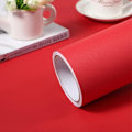 Miniatyrbilde 1 av 5: Selvklebende, vanntett og flyttbar vinyltapet matt rød 40cm x 2m Matt Red 40cm x 2m