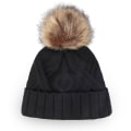 Miniatyrbillede 4 af 7: Ozero Strikket Hue til Efterår og Vinter Hold Varmen Ren Farve Koreansk Dame Jacquard Vintermode Hue Yellow Average size