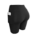 Pikkukuva 1 / 11: Joogahousut Naiset Fitness Jooga Kuntosali Korkeavyötäröiset Leggingsit 01Short Black XL