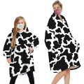 Miniatyrbild 10 av 10: Geagodelia Oversized Hoodie Filt Fluffig Fleece Filt Hoodie för Män Kvinnor Barn Hooded Filt med Stor Ficka Fram Familj Matchande Tie Dye One Size