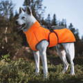 Miniatyrbild 2 av 6: Vattentät utomhusjacka för hundar med reflex, husdjurskläder, hundkläder, väst, varma vinterkläder för stora hundar Labrador Orange 2XL