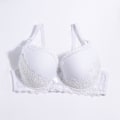 Miniatyrbild 1 av 7: Enfärgad Dam Stor Storlek BH 38D 40D 42D 44D 46D 48D Femme Plus Size Underkläder Bygel Formpressad BH White 100D