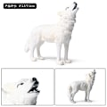 Miniatyrbillede 3 af 11: Små Simulations Ulve Actionfigurer PVC Figur Samleobjekter Vilde Dyr Figurer Figurer Børn Kognitive Legetøj Børnegave Wolf 3