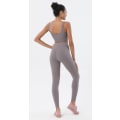 Pikkukuva 3 / 11: Joogasetti Urheilupuku Naisten Oloasu Crop Topit Ja Leggingsit Sea Rock Color S