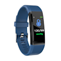 Miniatyrbillede 1 af 7: Smart Armbånd Farveskærm Ur Skridttælling Puls Sportsgave Studerende Blue