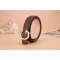 Miniatyrbillede 10 af 11: Bælte Mode All-Match Børne- og Teenagerbælte Unisex Buksebælte Silver Buckle camel 2 108CM