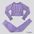 Miniatyrbild 10 av 11: Yoga Set Träningskläder Sportkläder Gym Kläder Fitness Leggings Toppar För Kvinnor summer set gray M