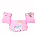Pikkukuva 11 / 11: Uima-asu Vauvan Kelluke Sarjakuva Käsivarsihiha Pelastusliivi Uimapuku Vaahto Turvallisuus Uimakoulutus Kelluva Allaskelluke Uimarengas Pink bunny 10-30KG