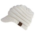 Miniatyrbilde 6 av 11: Baseballcaps med merke, caps med skygge, åpning bak for hestehale, høst- og vintercaps i ull, dame, 12 farger Dark red M（56-58cm）