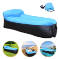 Pikkukuva 1 / 4: Lazy Sofa Lounger Ilmasohva Yksisarvinen Säkkituoli Nopea Ilmatäytteinen Ulkoranta Lounger Blue