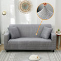 Miniatyrbild 3 av 11: Geometriskt Elastiskt Sofföverdrag för Vardagsrum Modernt Sektionshörnsoffa Överdrag Soffskydd Stolsöverdrag 1/2/3/4 Sits 1 1-seater 90-140cm
