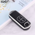 Miniatyrbild 6 av 10: TPU Bil Fjärrnyckel Fodral Skydd För Mazda 2 3 6 Atenza Axela Demio CX-5 CX5 CX-3 CX7 CX-9 2015 2016 2017 2018 2019 3 button Black