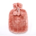 Miniatyrbillede 1 af 11: 2L Plys Varmtvandsflaske Varm Mave Skat Tegneserie Varmer Fyldt Mini Eksplosionssikker Bærbar Vinter Genanvendelig Håndvarmer Pink