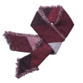 Miniatyrbild 5 av 5: Dam Scarfs Oversized Tartan Lång Kashmir Filt Bekväm Andningsbar Pläd Sjal Wraps Casual Vardagskläder Höst Och Vinter gray