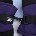Pikkukuva 2 / 8: Uudet tuulenpitävät lämpimät laskettelukäsineet talvi ulkoiluun lapsille lumilautailuun vedenpitävät hengittävät rukkaset Purple As photo