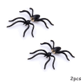 Miniatyrbild 7 av 7: Halloween Dekoration Halloween Kostymer För Kvinnor 3D Läskiga Svarta Spindel Örhängen För Halloweenfest DIY Dekoration 2pcs