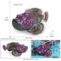 Miniatyrbillede 3 af 3: Marine Dyremodel Tropisk Havfisk Model Legetøj Børns Kognitive Gave Legetøj M-2382 boxes of Mandarin fish