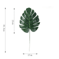 Miniatyrbild 6 av 11: One Piece monstera konstgjorda växter plast tropiska palmblad hem trädgård dekoration tillbehör Fotografering Dekorativ Watermelon Leaf