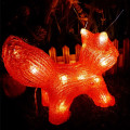 Miniatyrbild 4 av 6: Jul Räv LED Ljus Ornament Ljus Juldag Dekoration Julbelysning Presenter Barn Nyårspresent LED Ljus Default Title