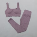 Miniatyrbild 9 av 11: Yoga Set Träningskläder Yoga Leggings och BH för Kvinnor bra pants khaki L