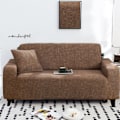 Miniatyrbild 5 av 10: Stretch Sofföverdrag Elastiska Allomfattande Möbelskydd för Olika Form Soffa Loveseat Stol L-Form Sofföverdrag colour2 2-seater 145-185cm