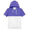 Miniatyrbild 4 av 4: The Owl House Cosplay TOH Luz Noceda Cosplay 3D-tryckt T-shirt med huva Sommar Kortärmad Tröja med huva XXXL
