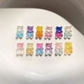 Pikkukuva 1 / 8: Karhu jääkaappimagneetti liitutaulu ja valkotaulutarrat valokuva viestitaulut kodin sisustus 10pcs mix3