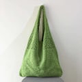 Pikkukuva 7 / 10: Naisten design-neulekäsilaukut, suuri tilavuus, naisten shopper-laukut, kesän rantakassi, isot käsilaukut, rennot ontot kudotut olkalaukut Yellow