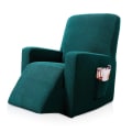 Miniatyrbilde 4 av 6: Lenestoltrekk Stretch Sofatrekk for Stue Møbelbeskytter Slitesterk Sofa med Elastisk Bunn Barn Color 2 Standard