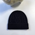 Miniatyrbilde 6 av 8: Vinterull Dame Strikket Lue Fortykket Twist Lue Kasjmirfølelse M Jacquard Lue Ullkvalitetsinspeksjon Camel Adjustable (flexible, for adults)