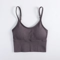 Pikkukuva 7 / 11: Jooga Rintaliivit Kauneus urheiluliivit tytöille seksikkäät alusvaatteet Upgrade grey purple One Size