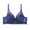 Miniatyrbilde 6 av 7: BH-er for Kvinner Blonde Sexy Bralette Transparent Bøyletopp BH Push Up BH Black 38/85D
