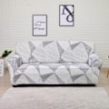 Miniatyrbild 5 av 11: Geometriskt Elastiskt Sofföverdrag för Vardagsrum Modernt Sektionshörnsoffa Överdrag Soffskydd Stolsöverdrag 1/2/3/4 Sits 6 1-seater 90-140cm