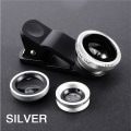 Miniatyrbilde 8 av 9: Fisheye vidvinkel makro akryl/glass linse 3i1 zoom fiskeøye linse for mobiltelefon ekstern kameralinse med telefonklips Blue