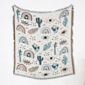 Miniatyrbillede 1 af 11: Afslappede Tæpper Tæppe Dekoration Sol Tæppe Tæppe Sofa Fritid Tæppe Enkelt Tapestry Sofa Tæppe Kastetæpper XT07-3 130X150CM
