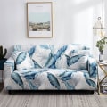 Miniatyrbillede 5 af 11: Blomstret Slipcovers Stræk Plaid Sofabetræk til Stue Elastisk Sofastolebetræk Sofahåndklæde Boligindretning 1/2/3/4-personers Pattern 26 1-seater 90-140cm