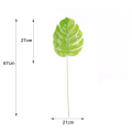Pikkukuva 1 / 11: Yksiosainen monstera keinotekoiset kasvit muoviset trooppiset palmunlehdet kodin puutarhan koristetarvikkeet valokuvaus koristeellinen LY Large Monstera