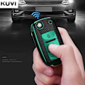 Pikkukuva 5 / 11: Tarjous Nahka TPU Auton Avaimen Kotelo Suojus Avaimenperä Polo Tiguan Passat Golf MK Jetta Skoda Kodiaq Superb Octavia Seat C Style red