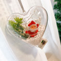 Pikkukuva 7 / 7: Jouluvalokoriste Valoa lähettävä joulukuusiriipus Lasten vanhempien ja lasten käsintehty DIY-joululahja Christmas tree style [Material package]]