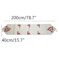 Miniatyrbillede 3 af 4: Jule Tapet Jule Flag Formet Dug Middagsdekoration PK PK