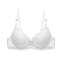Miniatyrbild 1 av 8: Sexiga BH:ar för Kvinnor Push Up BH Spets Plus BH Underkläder Bralette Kvinnlig Bygel BH White 42C