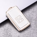 Pikkukuva 1 / 9: UUSI TPU-auton avaimen kotelo, täysi suoja Renault Koleos Kadjar Megane Talisman Captur Espace Clio 2016-2019 4-painikkeiselle avaimelle, lisätarvikkeet white