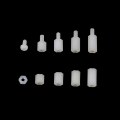 Miniatyrbild 4 av 11: 20/180 st M3 Hona Hane Hexagonal Pelare Nylon Standoff Distans Kolumn För PCB Moderkort Plastavstånd Phillips Skruvar 180pcs black