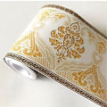 Miniatyrbilde 1 av 5: Selvklebende, 3D Blomster/geometrisk Design-PVC Vanntett, Borderline Tapet WB08 07 WB08 07