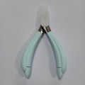 Miniatyrbild 3 av 3: Grå Nagelbandsax Nagelknipsare Kombinationsset Hushåll Spetsig Olecranon Tång Pedikyr Two-in-one bent nose plier Blue