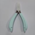 Miniatyrbilde 1 av 3: Grå Neglespor Saks Negleklippere Kombinasjonssett Husholdnings Spiss Olecranon Tang Pedikyr 2-in-1 bent nose plier Green